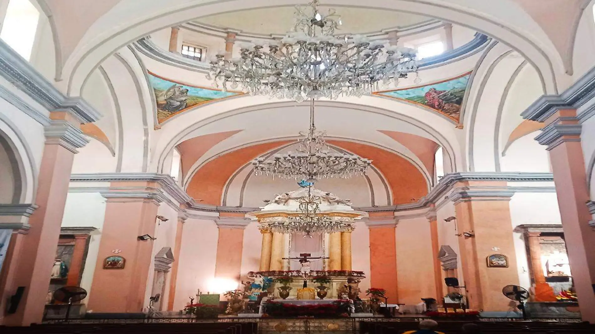 Candelabros catedral de Veracruz